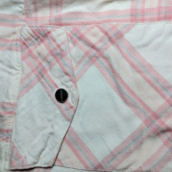 Sanctuary button down plaid shirt super soft - Picture 7 of 7